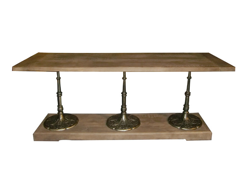 Industrial Rectangular Dining Table - Image 2