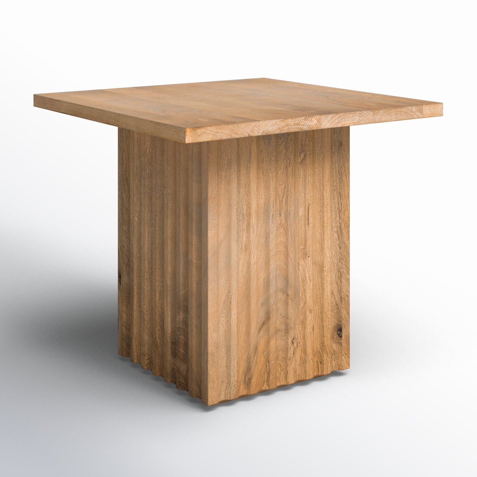 Aron Solid Wood End Table - Image 3