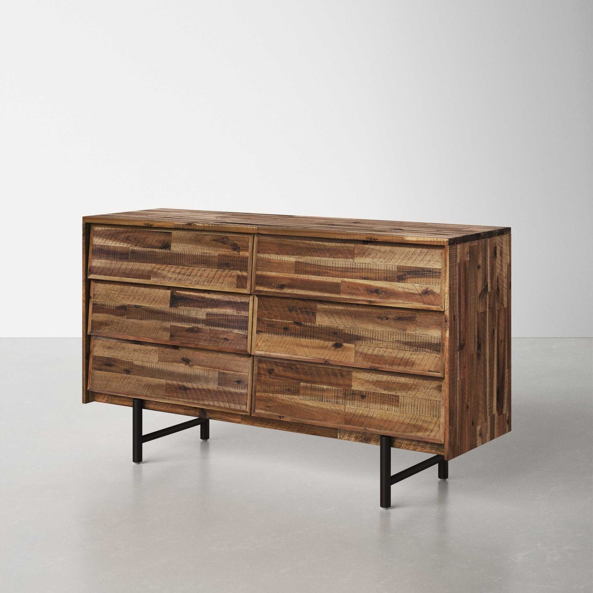 Evan 6 Drawer Dresser Chest - Image 2