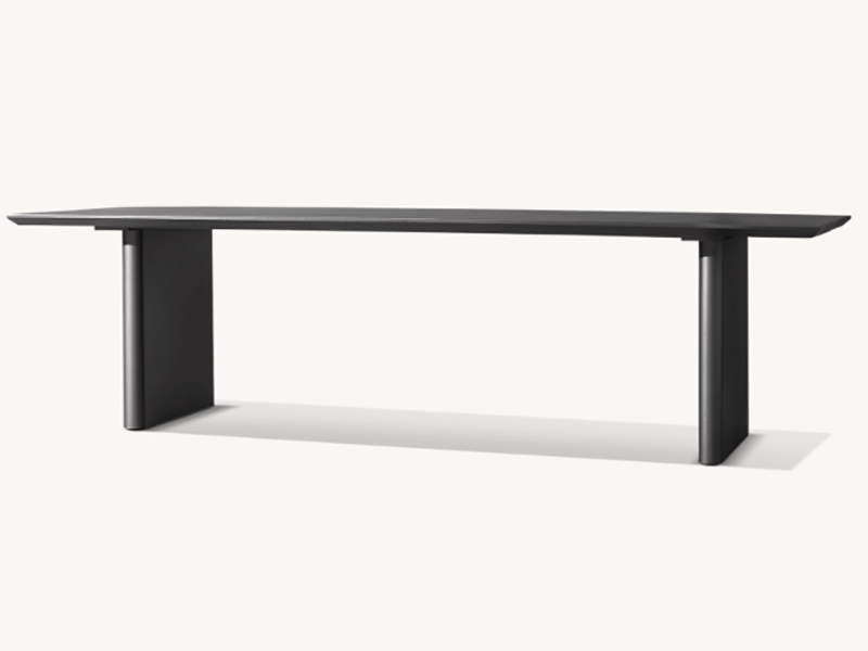ALUMINUM RECTANGULAR DINING TABLE - Image 2