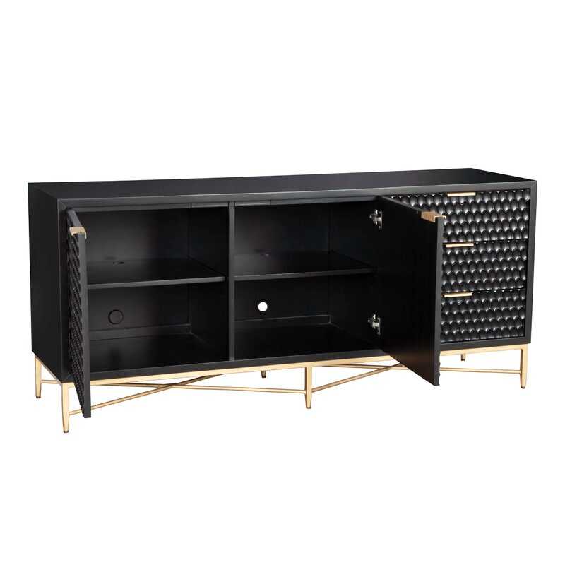 Black Edgar TV Stand - Image 2