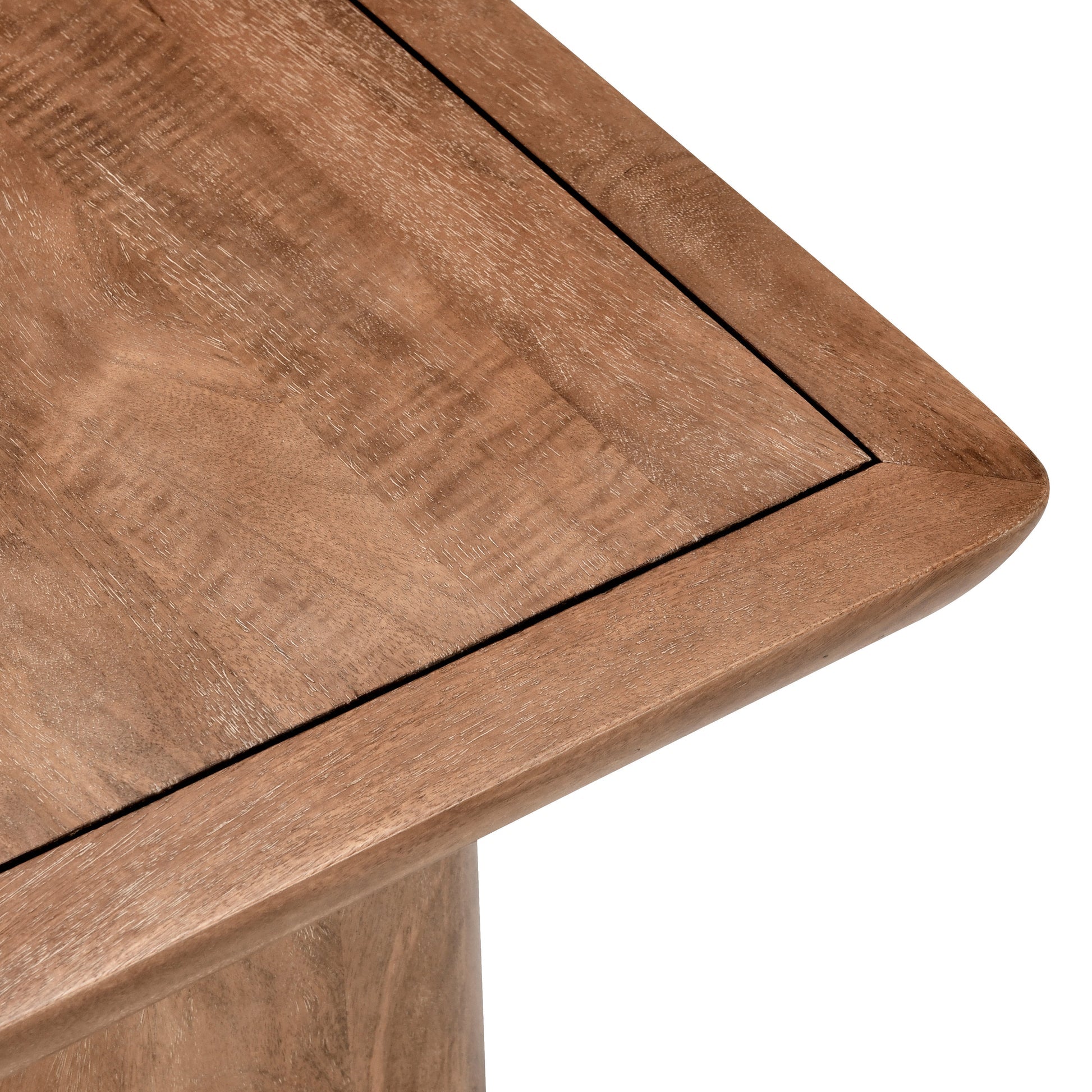Maximo Solid Wood Pedestal End Table - Image 6