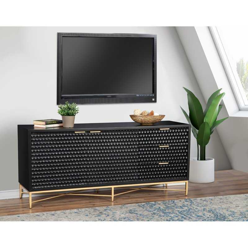 Black Edgar TV Stand - Image 4