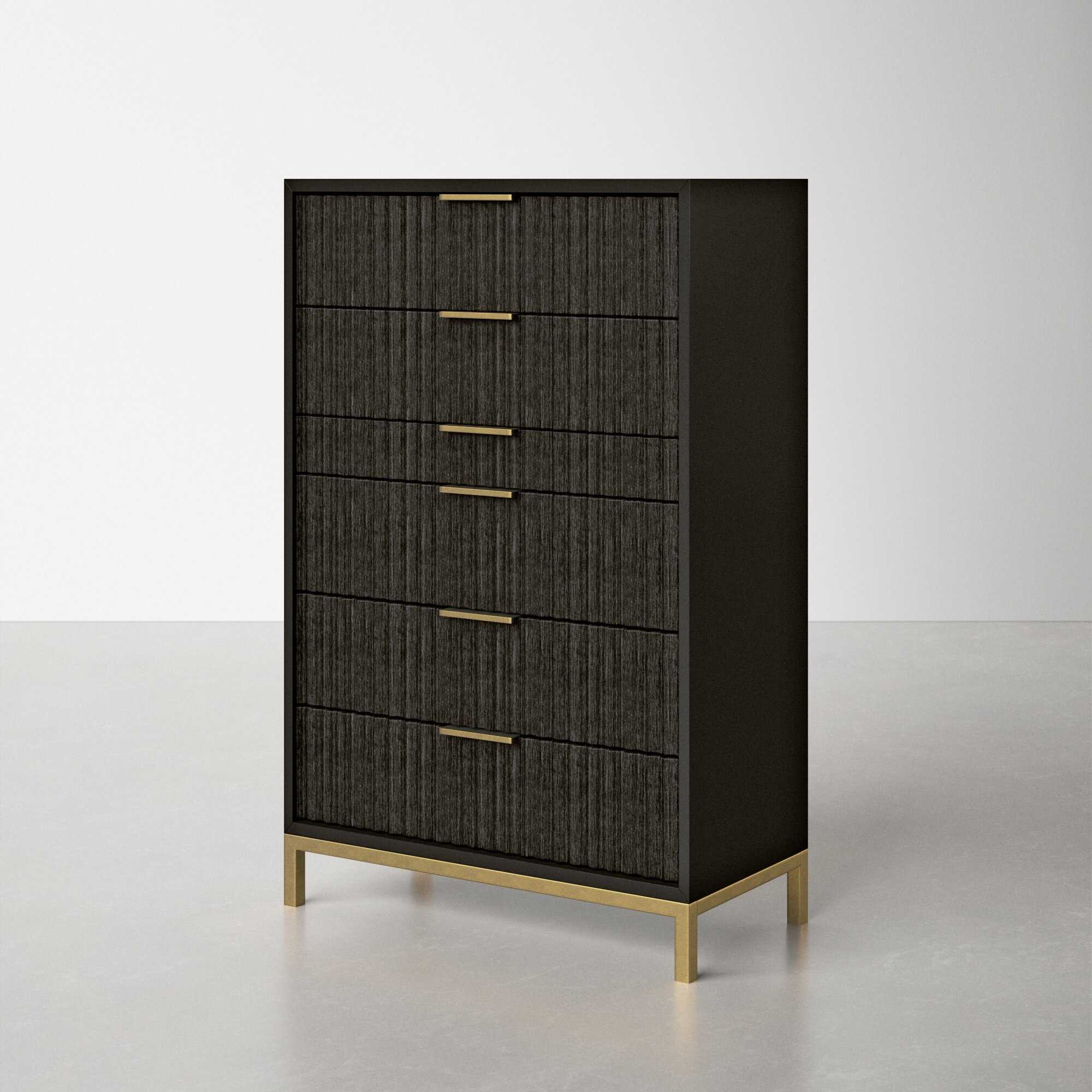 Vincent 6 Drawer Dresser Chest - Image 3