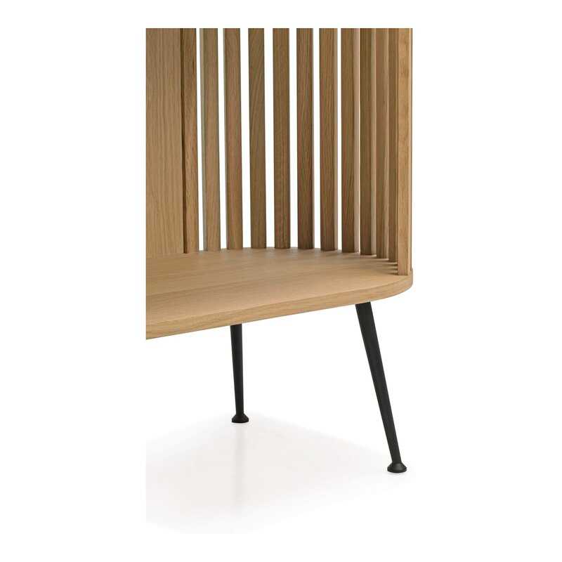 Brown Milan Solid Wood Standard Bookcase - Image 3