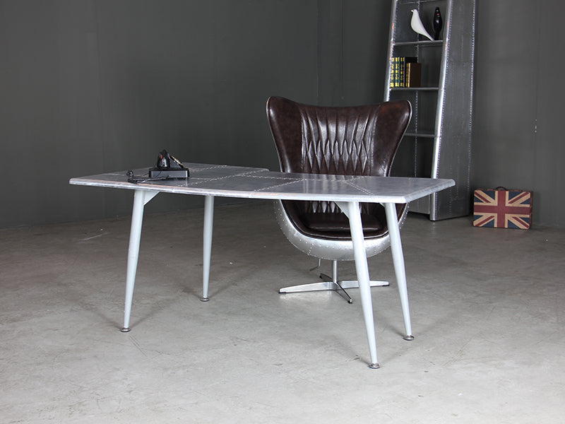 Antique Reception Desk Offic Furniture Table Aluminum Table For Dining - Image 4