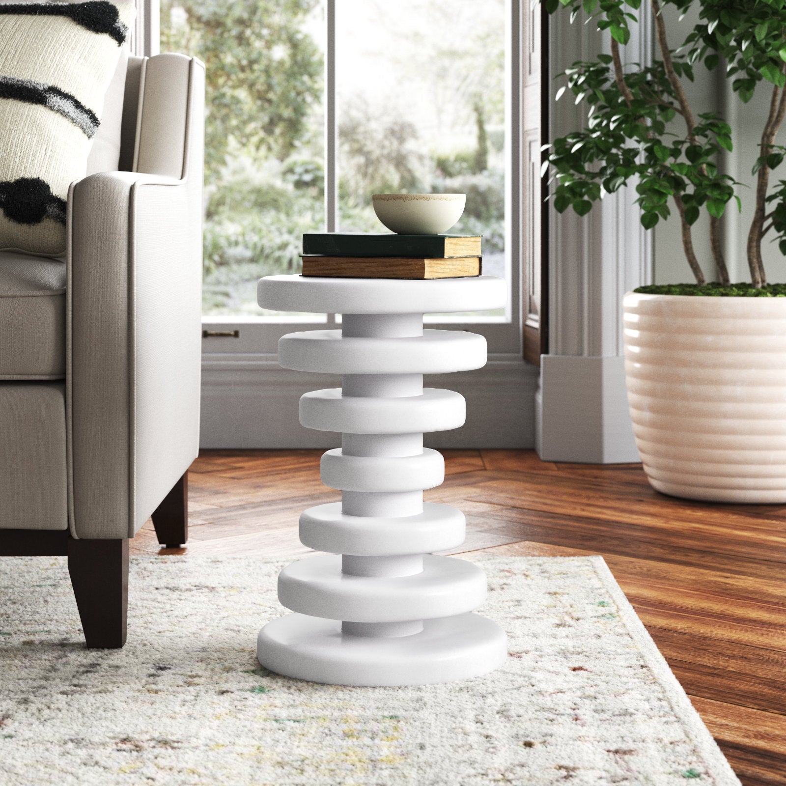 Clyde Solid Wood End Table - Image 5
