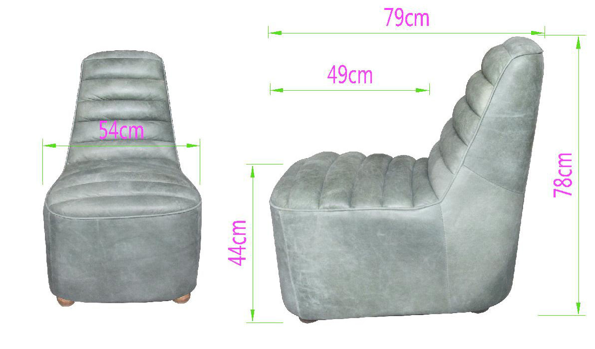 Leather Chair,High Back Chair,Leisure Chair,Dining Room Chair - Image 2