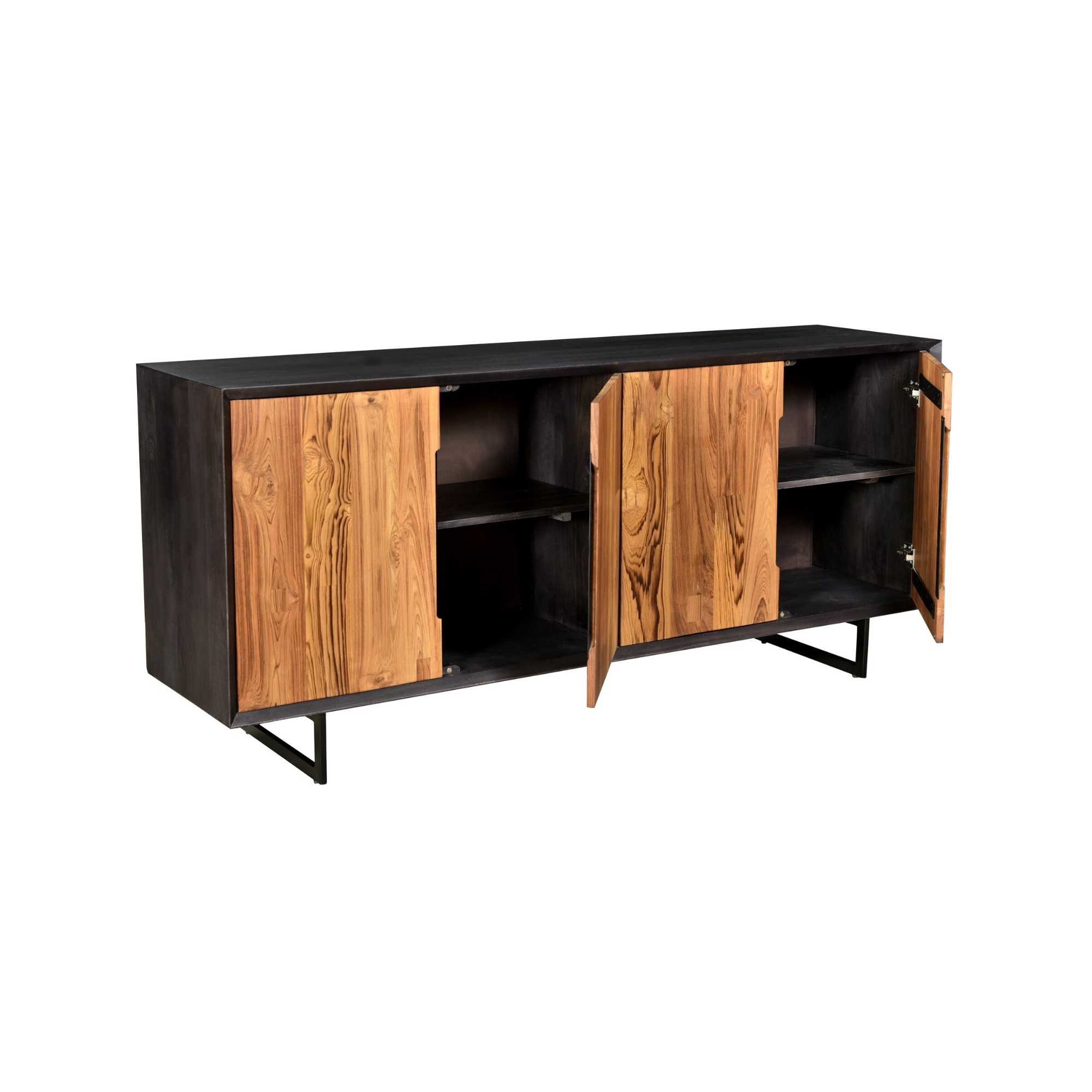 Matias Solid Teak Wood Sideboard - Image 2