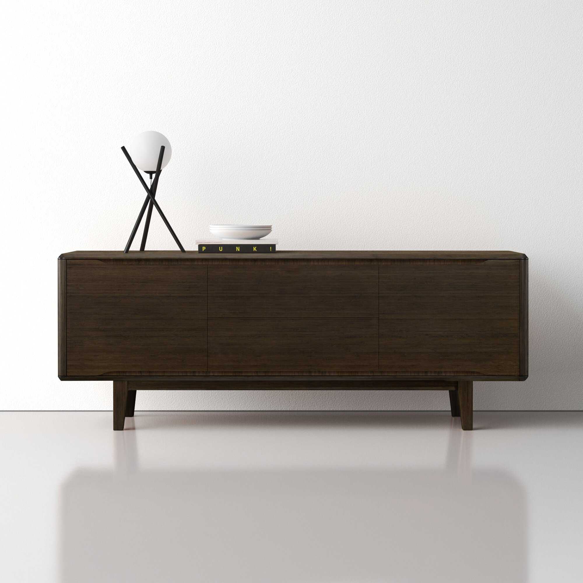 Black Walnut Kyler Solid Wood Sideboard - Image 5
