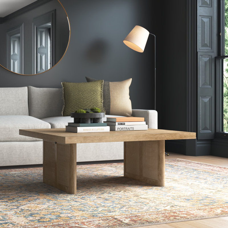 Lachlan Solid Wood Coffee Table - Image 2