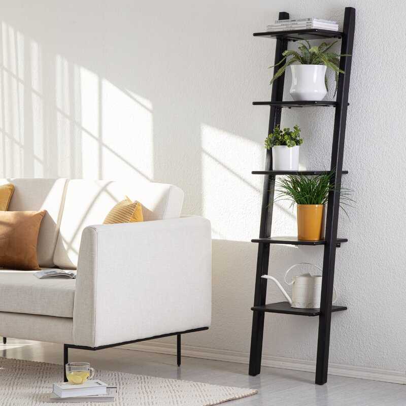 Black Noel Ladder Bookcase - Image 2