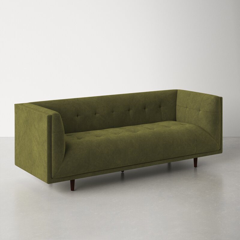 Asa 82'' Velvet Sofa - Image 4