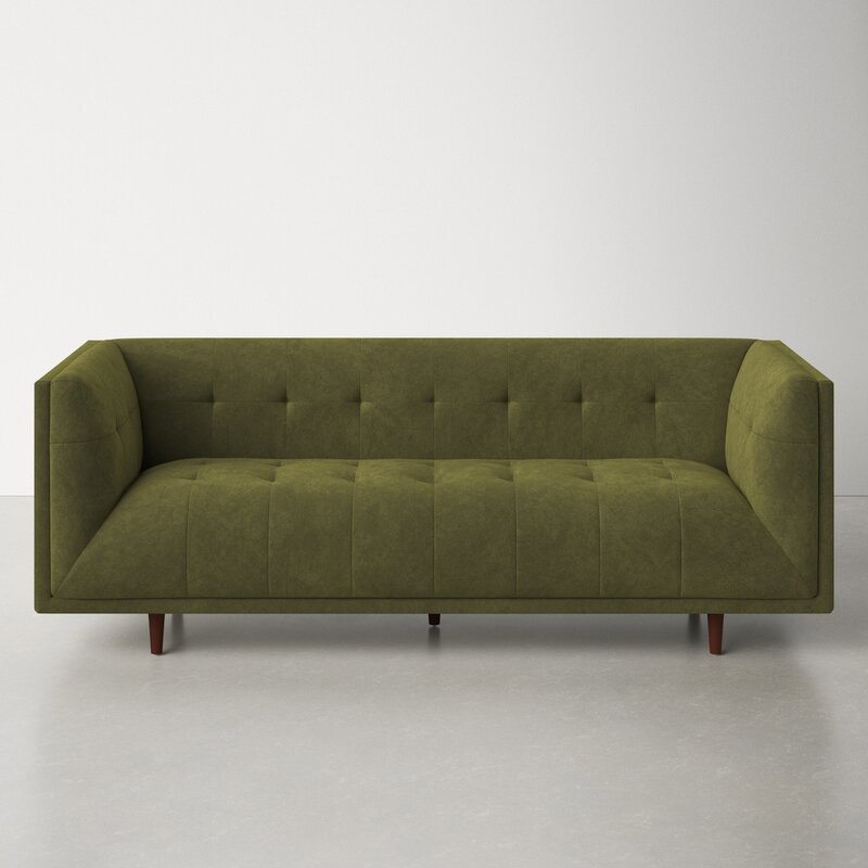 Asa 82'' Velvet Sofa - Image 3