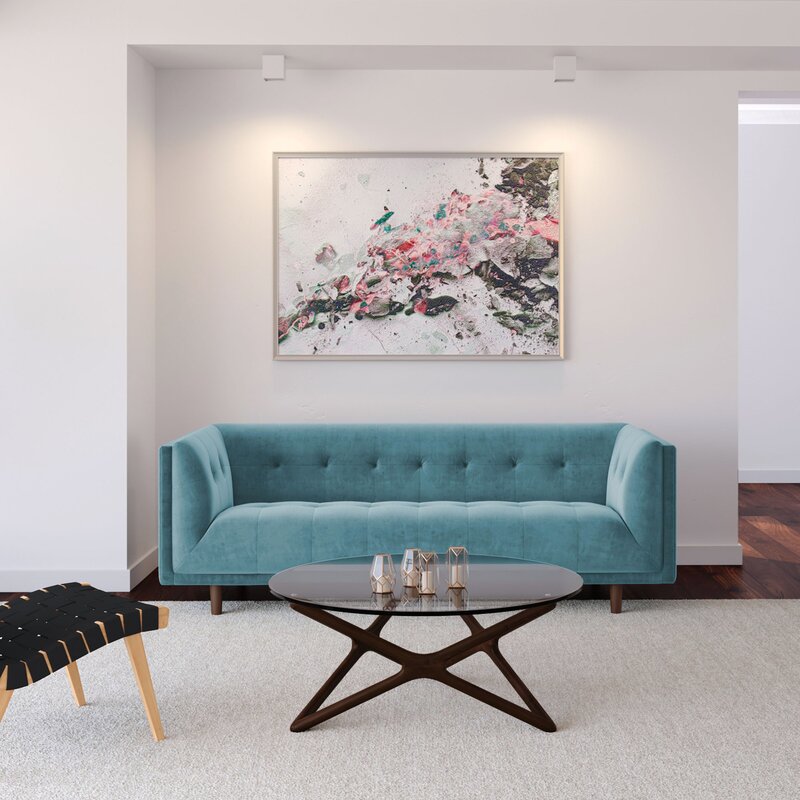 Asa 82'' Velvet Sofa - Image 10