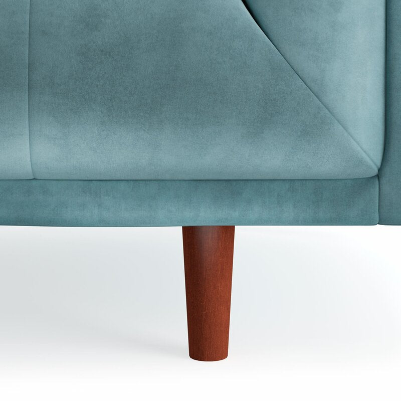 Asa 82'' Velvet Sofa - Image 9
