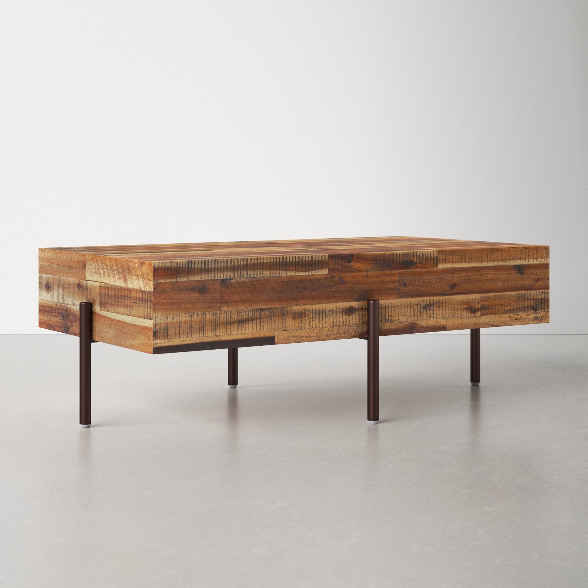 Samson Solid Wood Coffee Table - Image 2