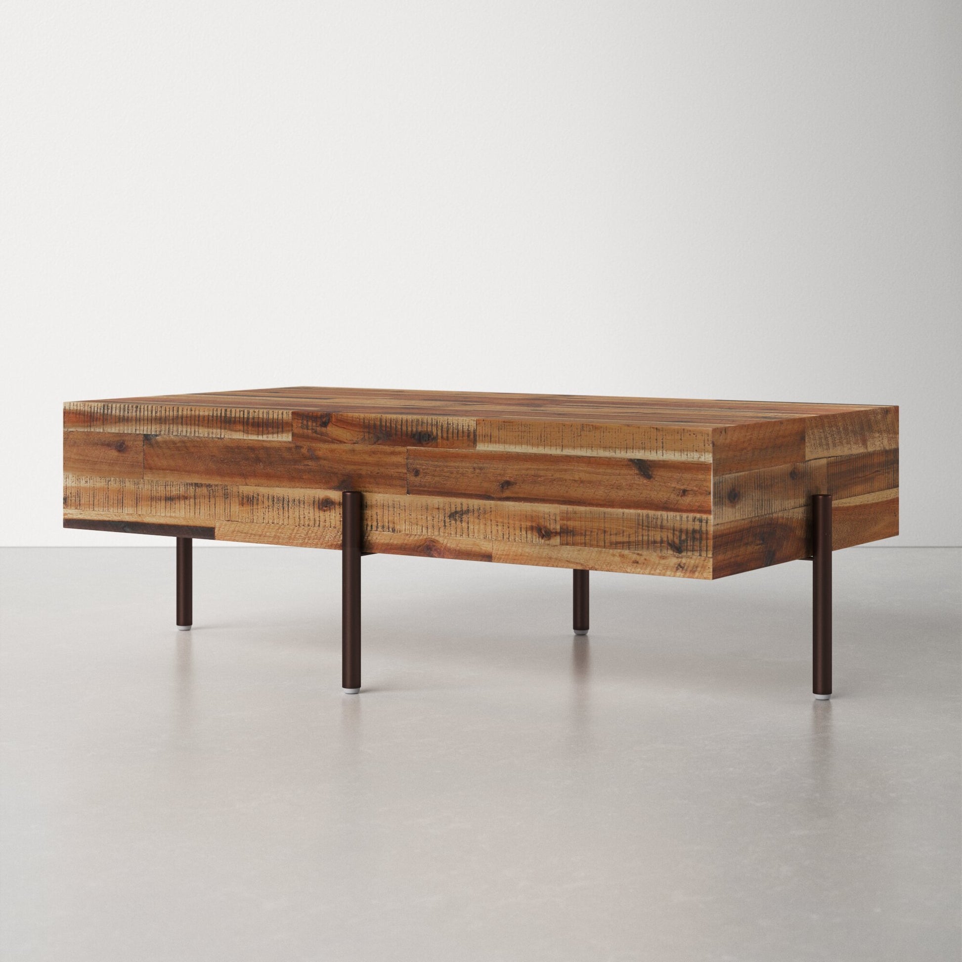 Samson Solid Wood Coffee Table - Image 3