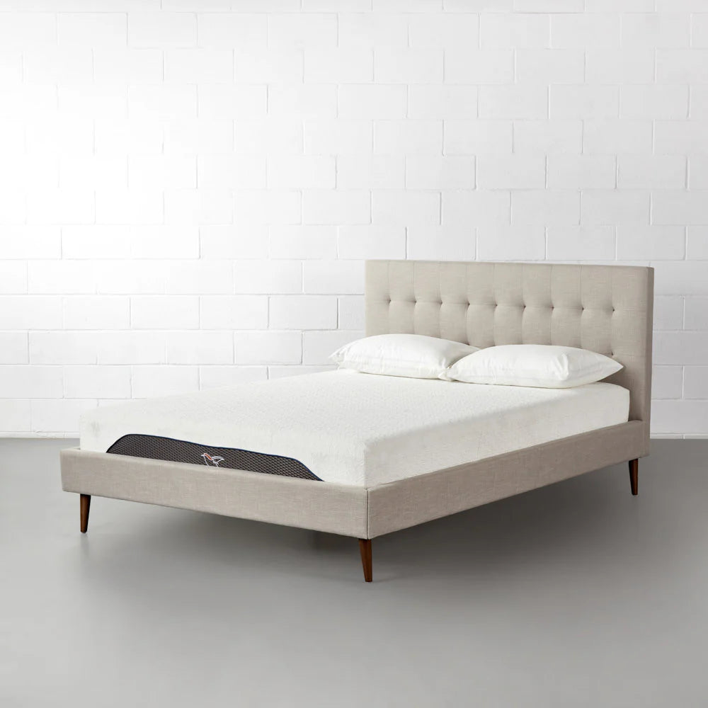 CASELLE - Beige Fabric Bed - Image 3