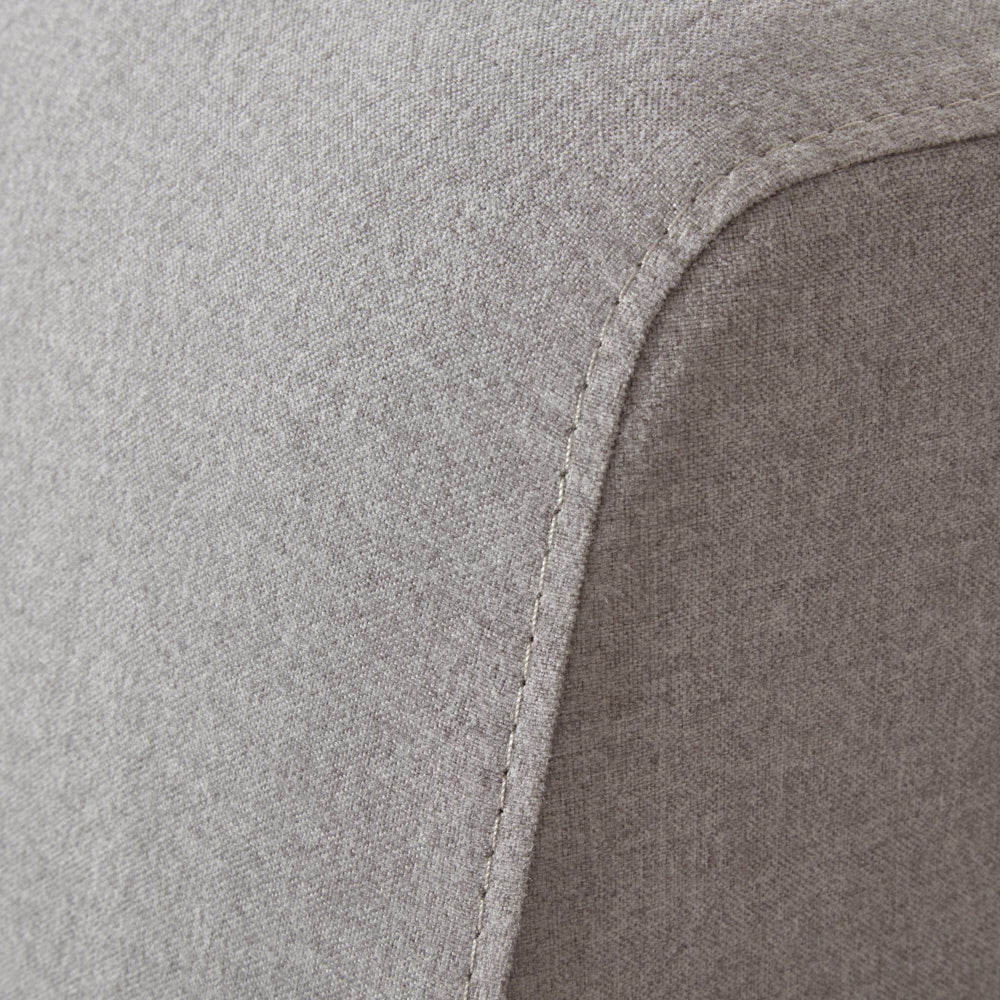 HARPER - Light Grey Bed - Image 4