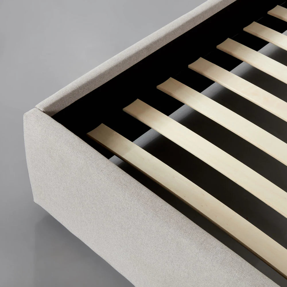 HARPER - Light Grey Bed - Image 7