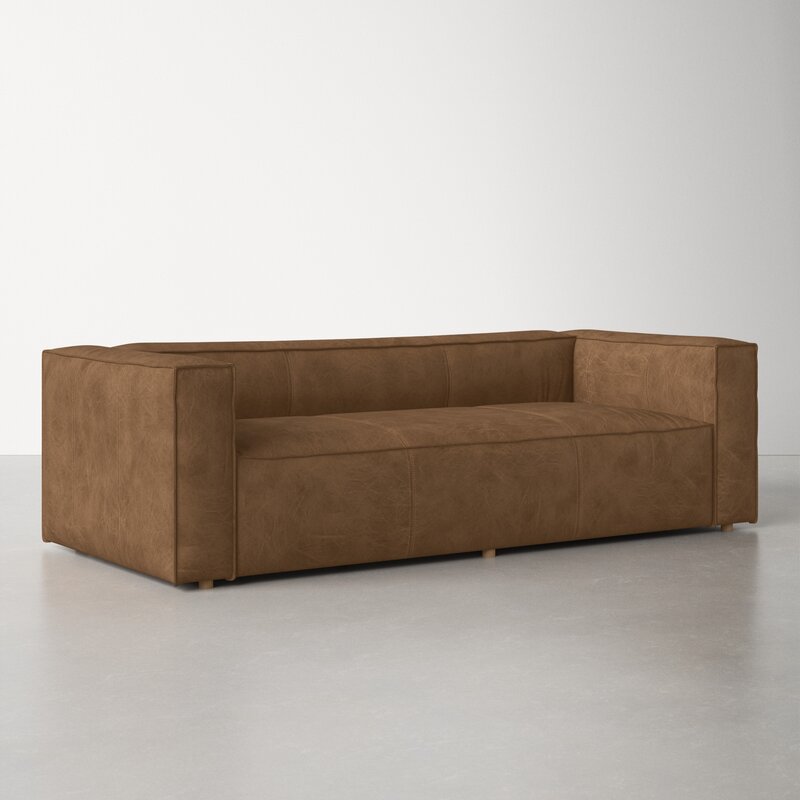 Leonard Genuine Leather Sofa - Image 2