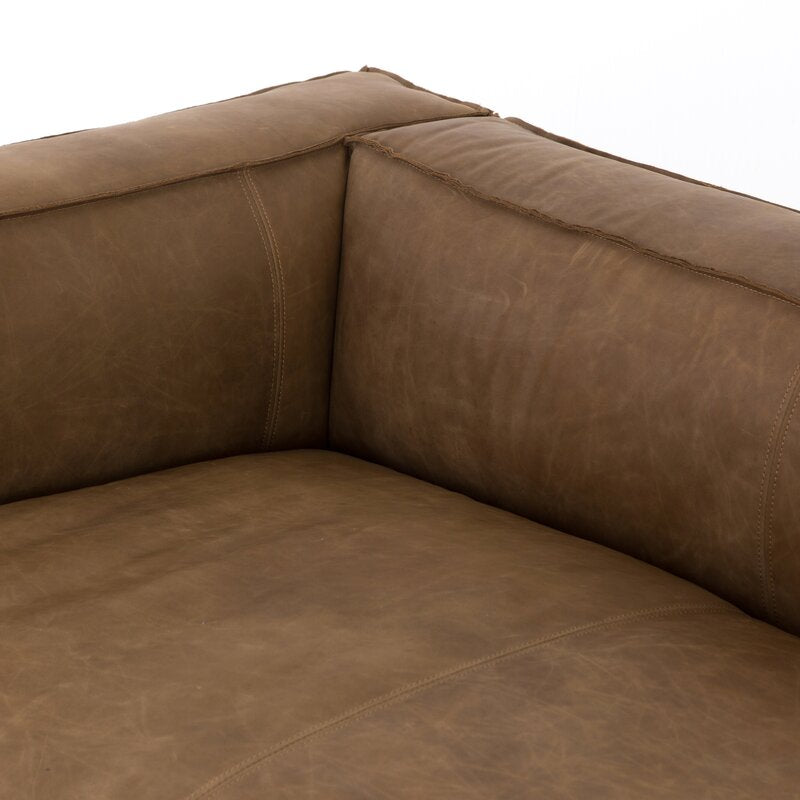 Leonard Genuine Leather Sofa - Image 6