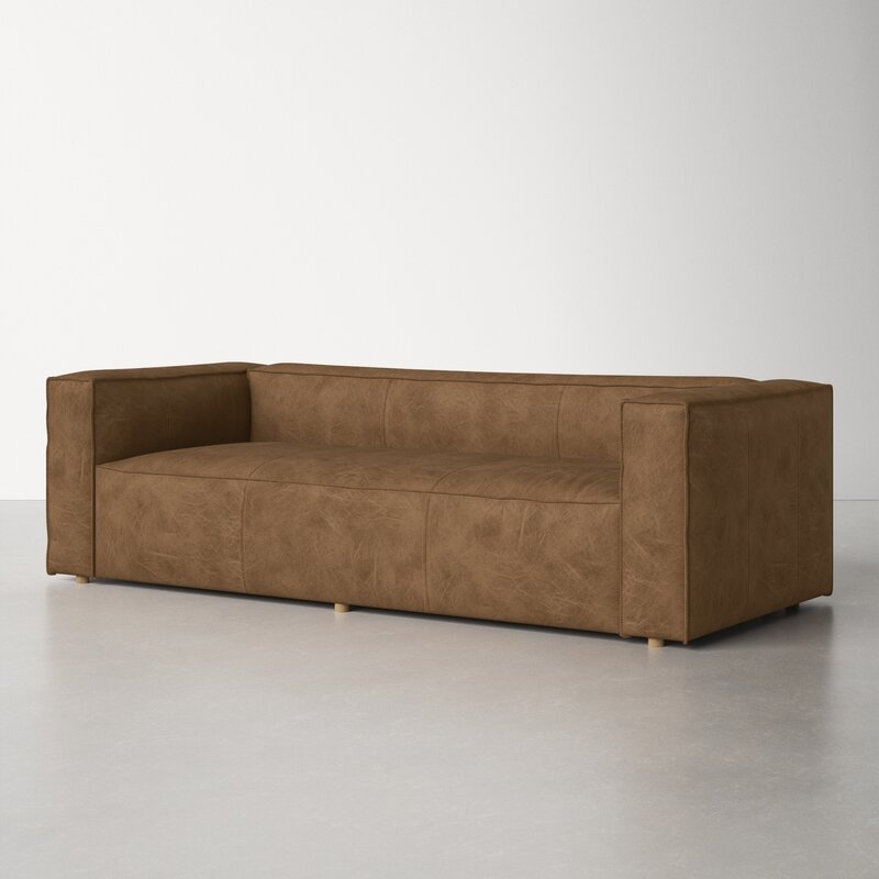 Leonard Genuine Leather Sofa - Image 3