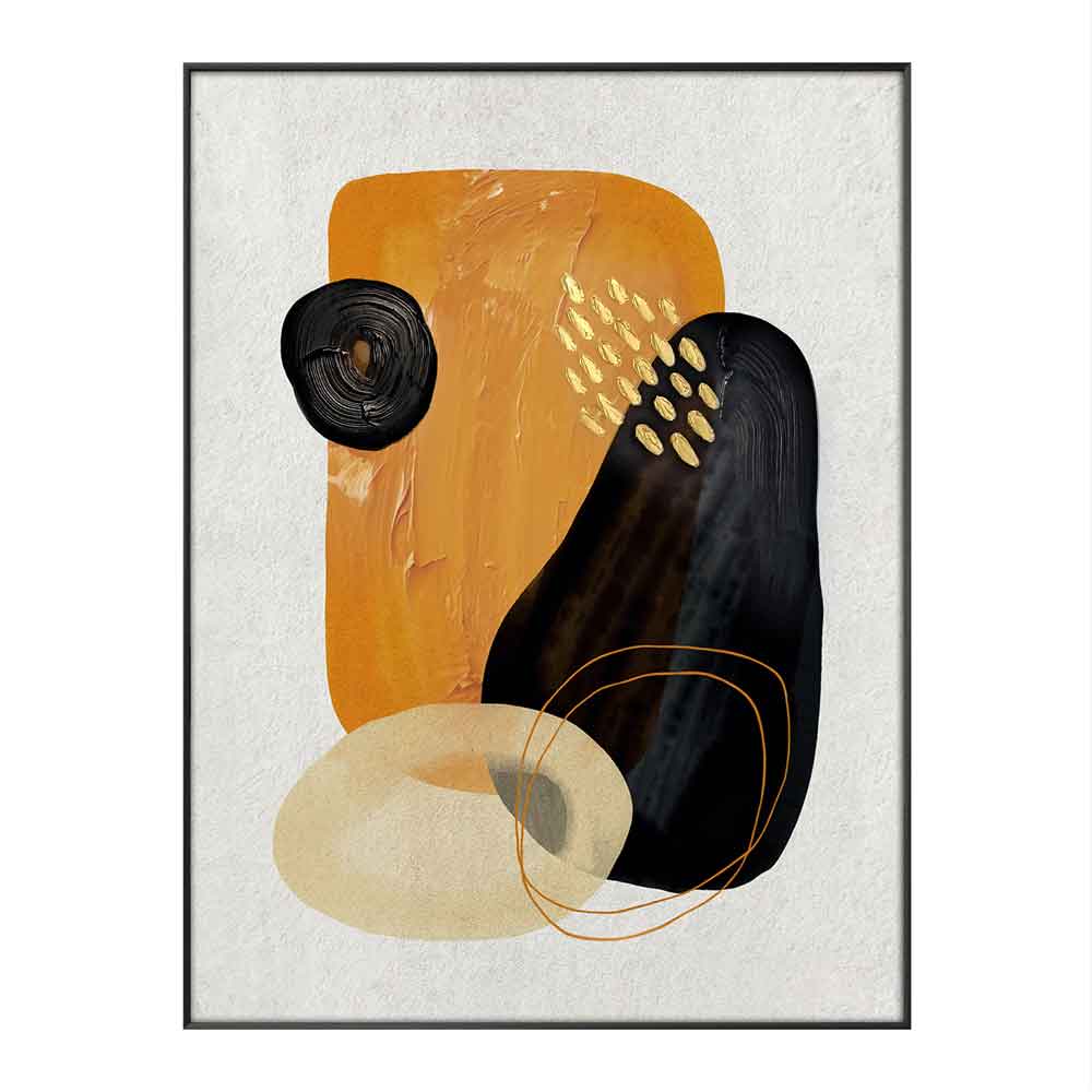 AUREOLE - Framed Hand-Painted Canvas (90x120) - Image 2