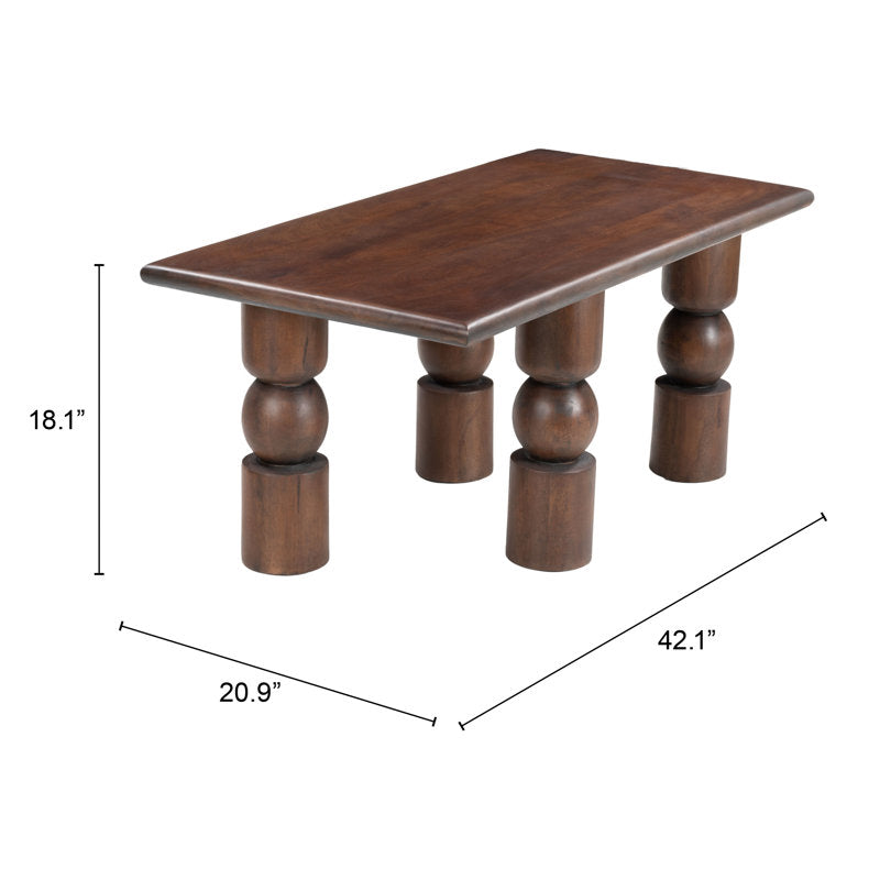 Alfredo Solid Wood Coffee Table - Image 6