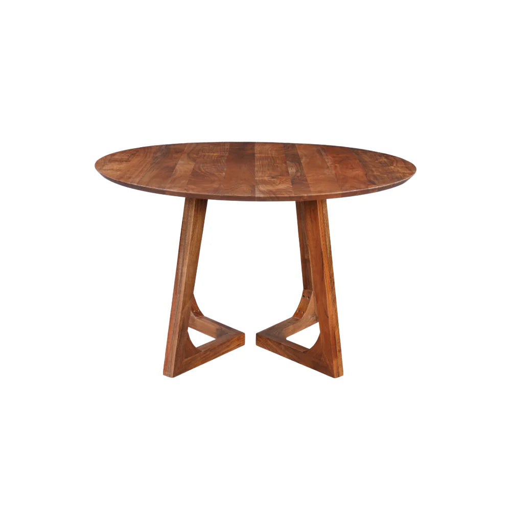 DUBLIN - Solid Acacia Wood Dining Table - Image 2