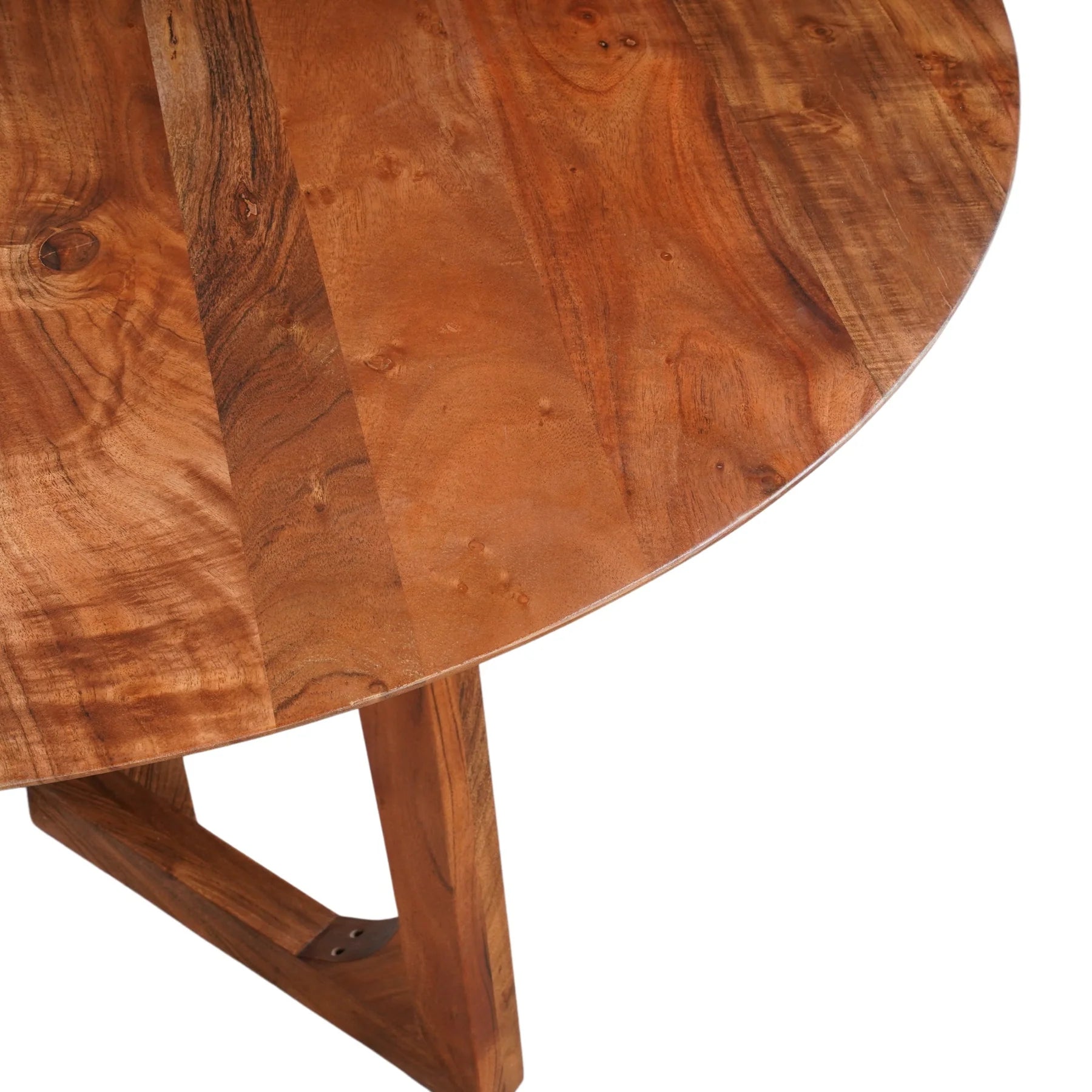 DUBLIN - Solid Acacia Wood Dining Table - Image 3