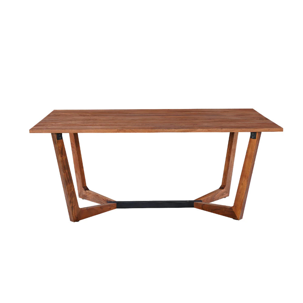 SIDNEY - Acacia Solid Wood Dining Table - Image 2