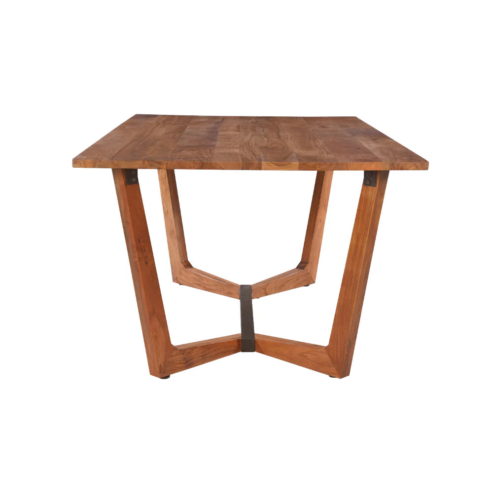 SIDNEY - Acacia Solid Wood Dining Table - Image 4