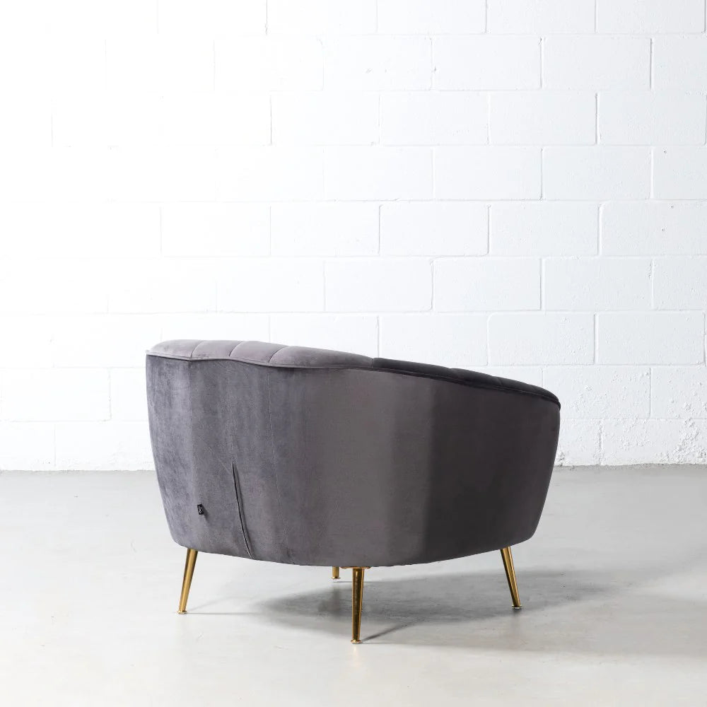 AUDREY - Grey Fabric Chair - Image 6
