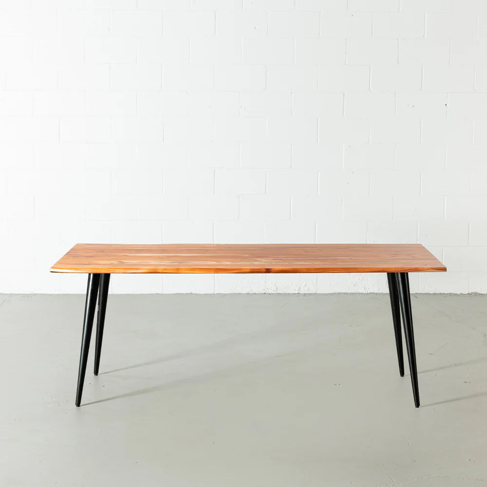 ESTRELA - Live Edge Acacia Dining Table - Image 4