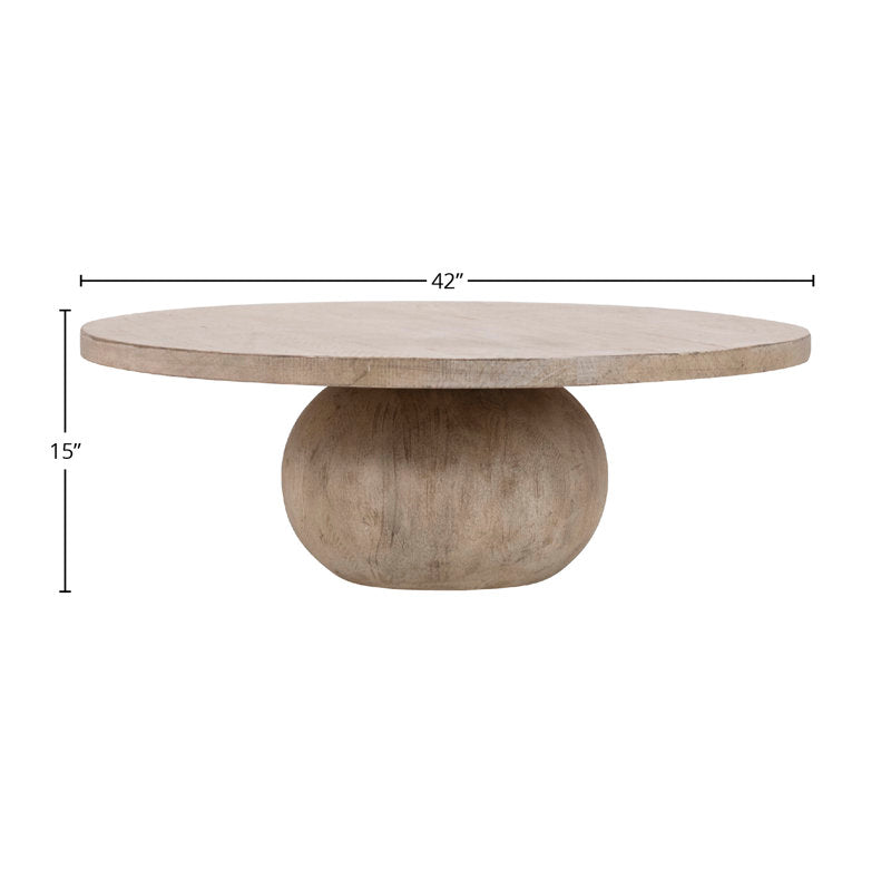 Chaim Solid Wood Coffee Table - Image 5