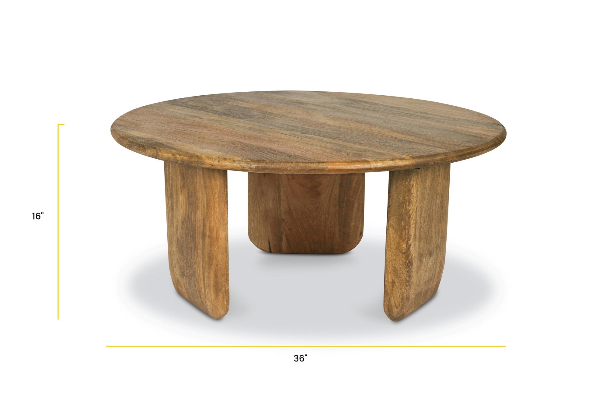 Watson Solid Wood Coffee Table - Image 8