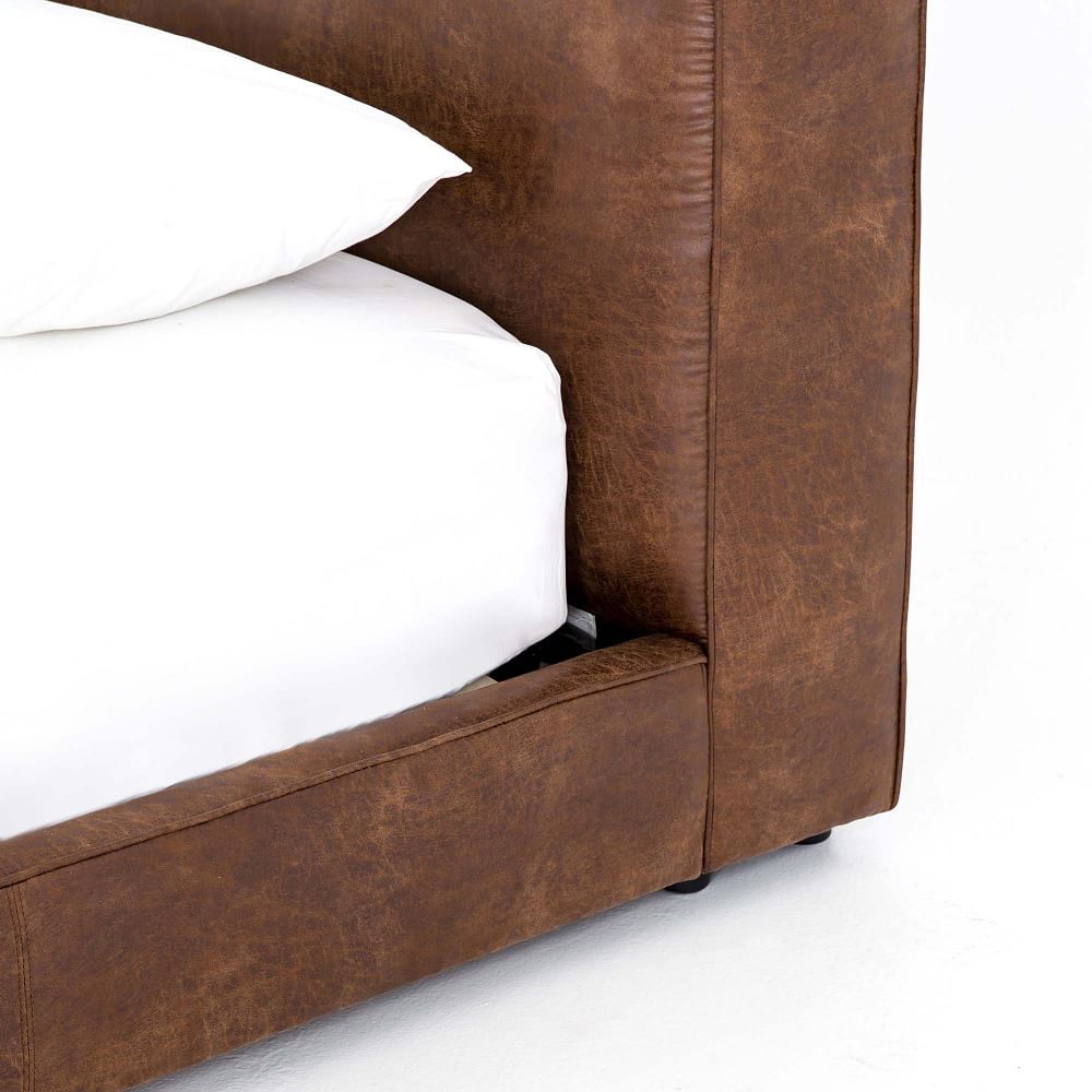 Logan Modern Upholstered Bed - Image 4