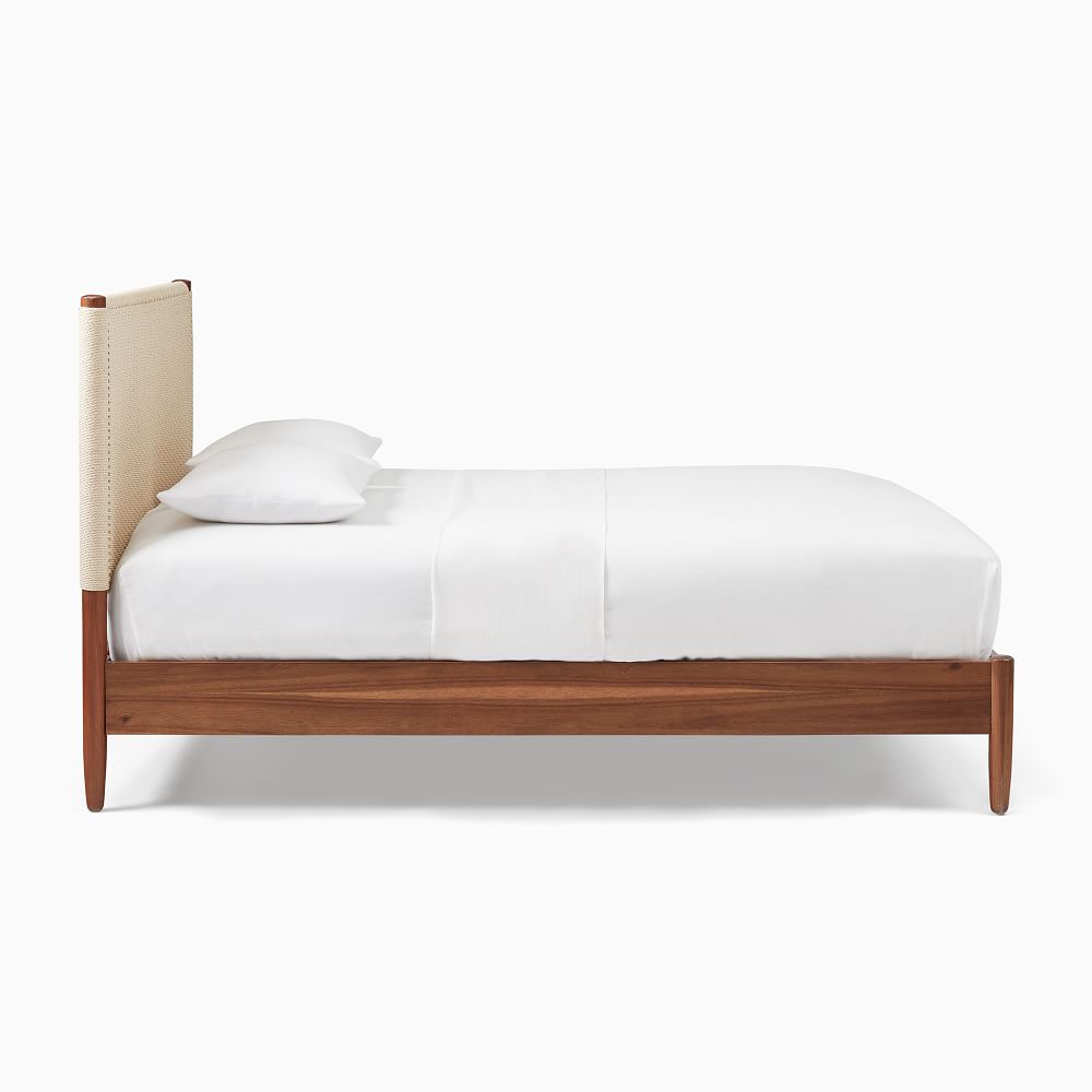 Mason Mid-Century Woven Bed - Image 2