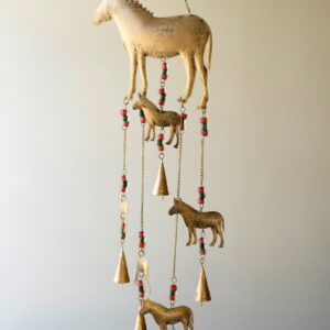 Metal Horses Windchime