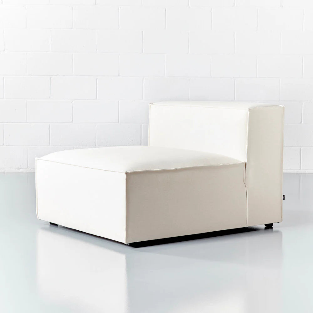 MASON - Cream Fabric Armless Chair Module - Image 5