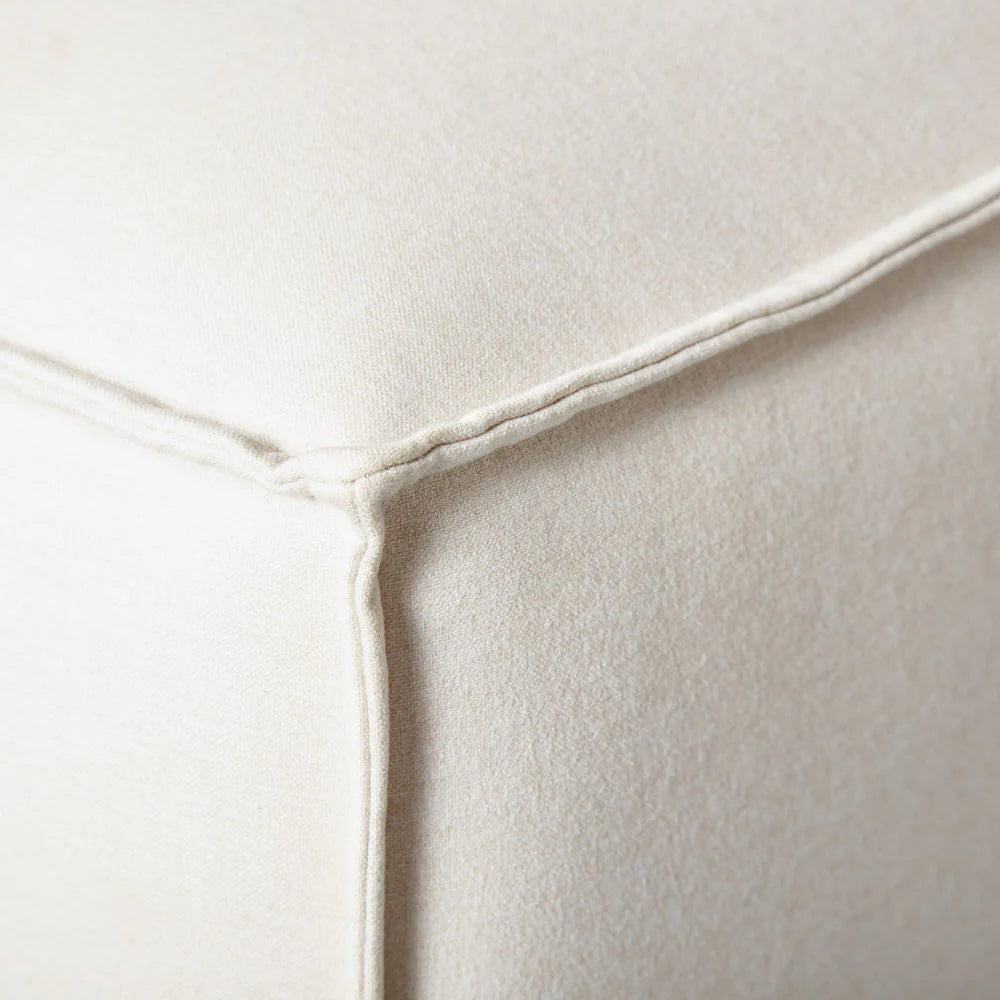 MASON - Cream Fabric Armless Chair Module - Image 4