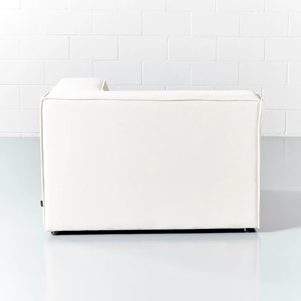 MASON - Cream Fabric Corner Chair Module - Image 8