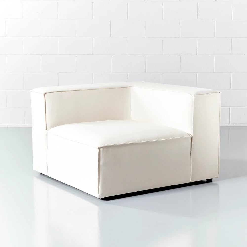 MASON - Cream Fabric Corner Chair Module - Image 2