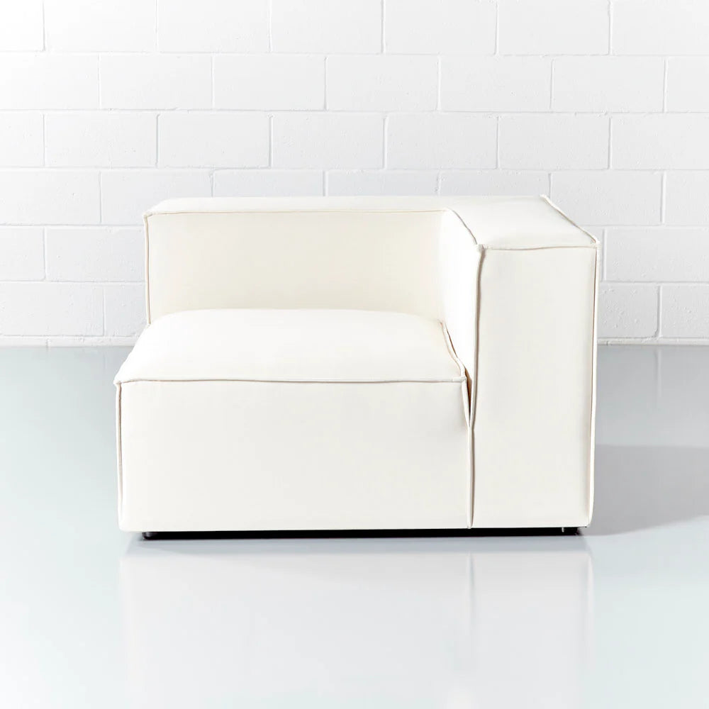 MASON - Cream Fabric Corner Chair Module - Image 6