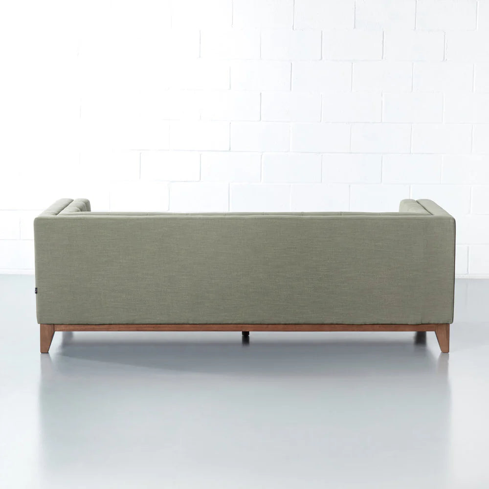 LANDON - Green Fabric Sofa - Image 8
