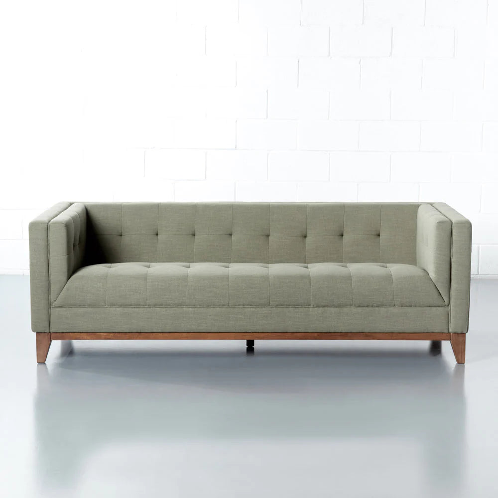 LANDON - Green Fabric Sofa - Image 2