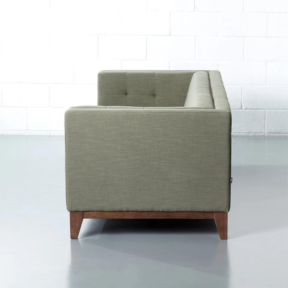LANDON - Green Fabric Sofa - Image 5