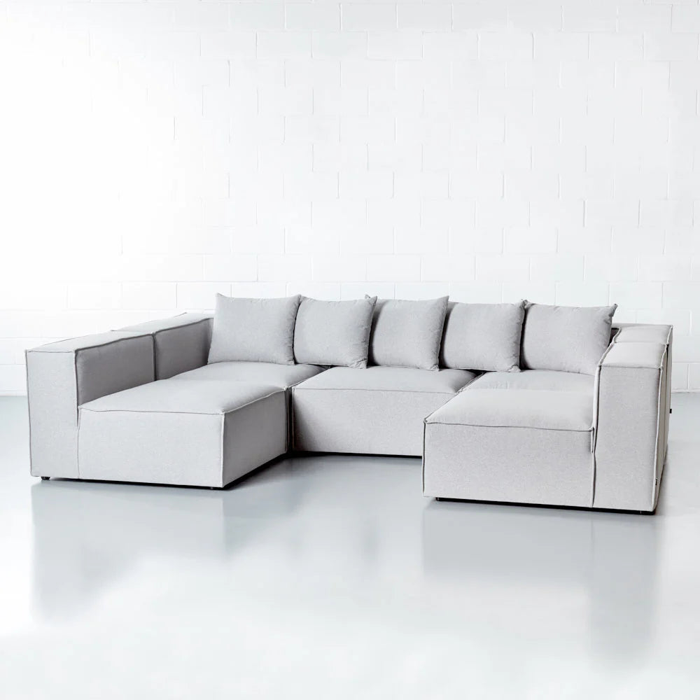 MASON - Light Grey Modular Set (5 piece) - Image 2